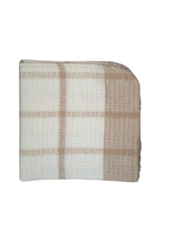 12x12 Colourful Cotton Dish Towels Set - 7 Pcs Plain Design