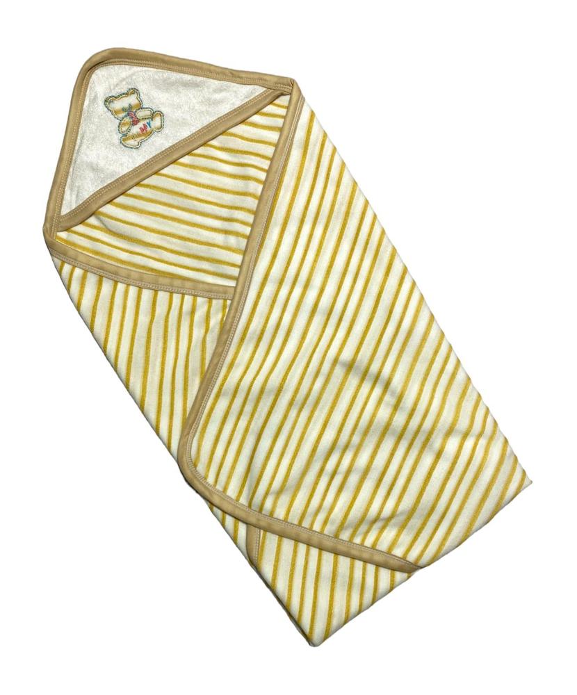 1 Pc Baby Printed Terry Wrapping Towel