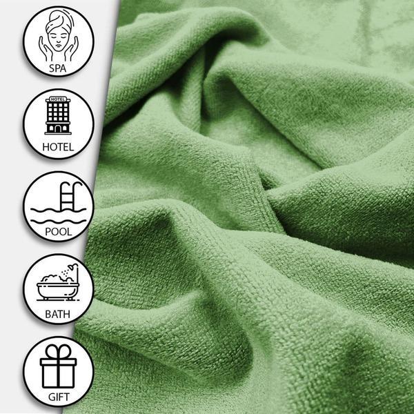 1 Pc Hooded Terry Cotton Plain Bathrobe