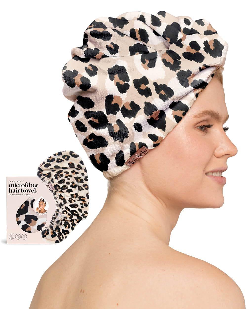 1 Pc Terry Cotton Printed Hair Dry Cap