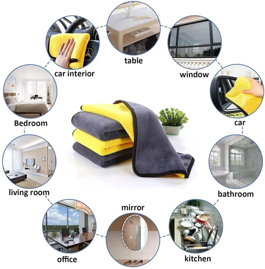 Delight Microfiber Cleaning Cloth - 1 Pc | Versatile and Effective Solution for All Surfaces